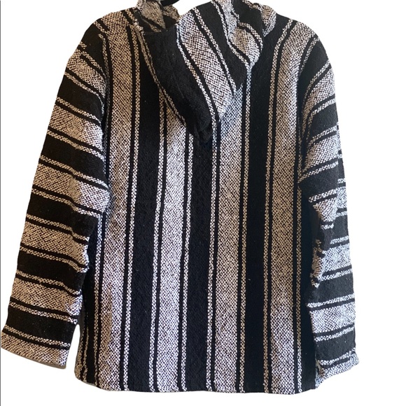 Canyon Creek striped Baja jacket size large - Picture 4 of 5